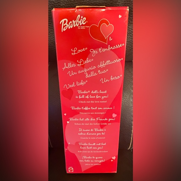 Vintage 2001 Valentine Special Edition Barbie  NIB - Picture 3 of 5